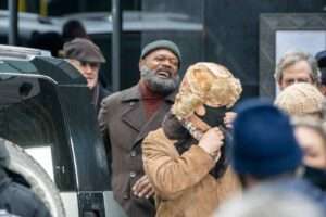 Samuel L Jackson Filming In Leeds 23 January 2022 milnerCreative